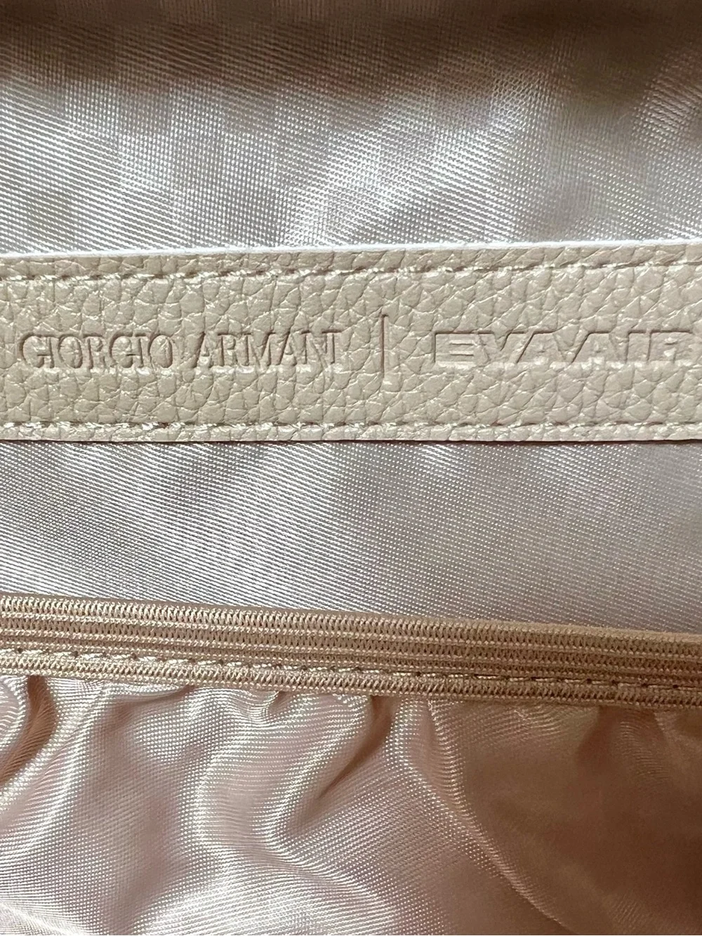 GIORGIO ARMANI x Eva Air Travel Amenity Zippered Case Eye Mask & Card Holder